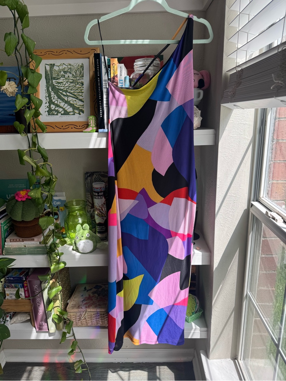 AFRM One Shoulder Maxi Dress